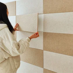 Felt Board Wall Stickers Baby Collision Prevention Kindergarten Environmental Materials Decoration Background House Renovation