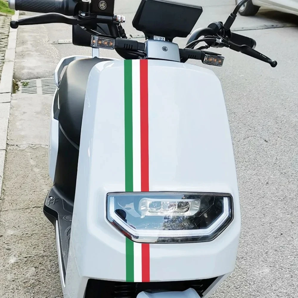 

Tricolor Motorcycle Windshield Vinyl Sticker Creative Fairing Decal Car Styling Decorative Film