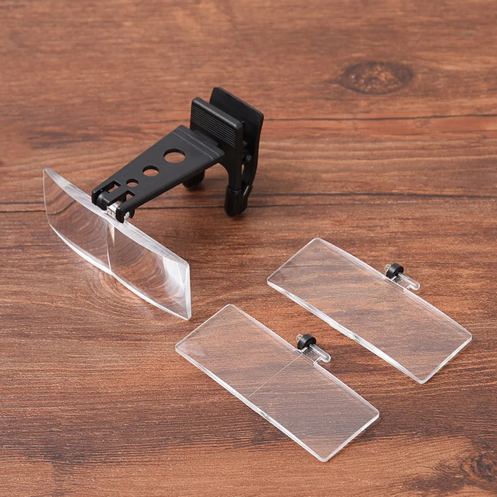 Magnifying Glass  Optical Instruments  Folding  Clip On  Eyeglass Loupe