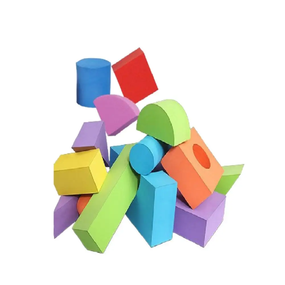 木製積み木セット 収納袋付き 子供用木製おもちゃ 組み立て式積み木 早期教育玩具 誕生日プレゼント