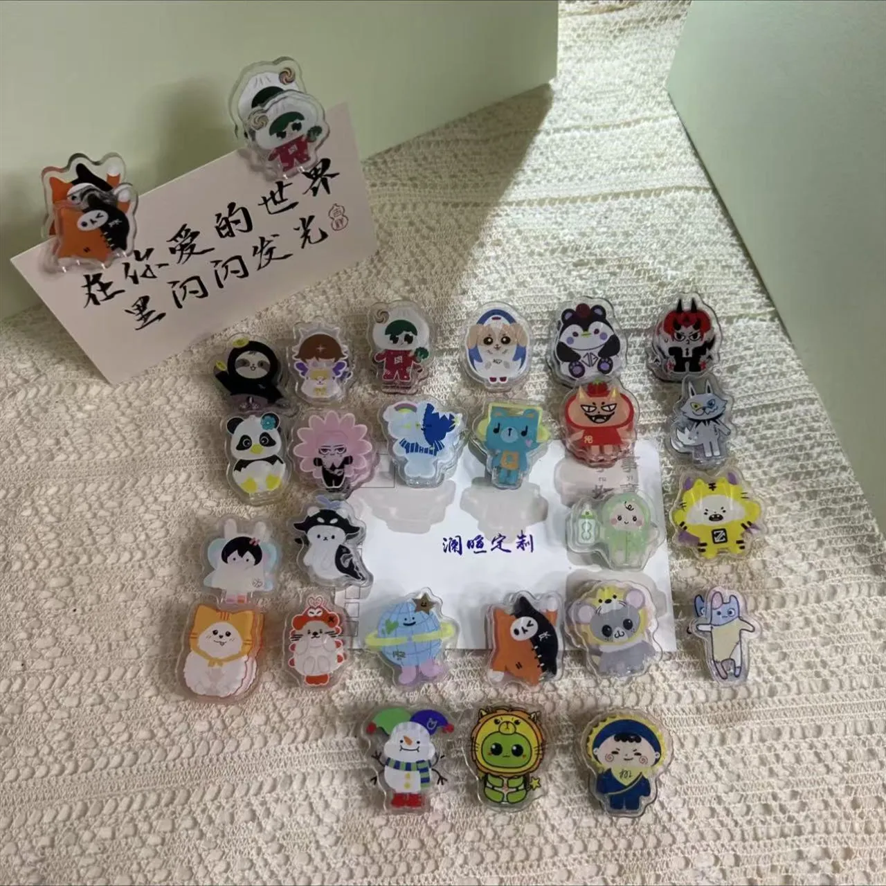 

1Piece Not Official Gmmtv Thai Star Pondphuwin Joongdunk FirstKhaotung Jimmy Sea Junior Mark Lunar Perthsanta Lykn 4cm PP Clip