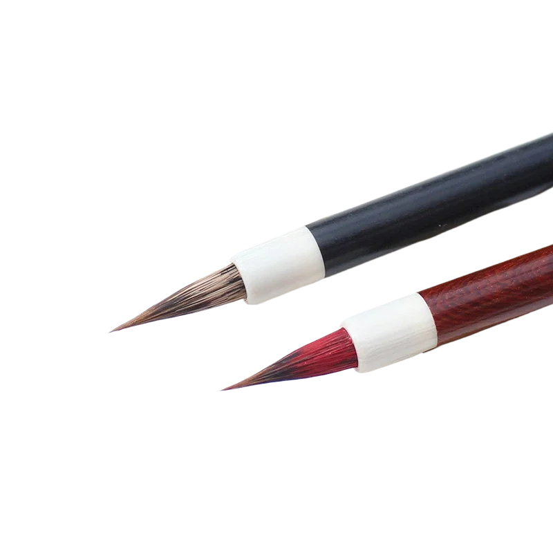 Rabbit Multiple Hair Watercolor Chinese Painting Brush Hook Line Outline Pen Copying Scripture Calligraphy Brush For Beginners