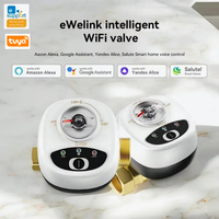 Tuya WiFi Smart Valve Gas Water Ball Valve Automatic DN15/DN20/DN25 APP Wireless Control Suitable For eWelink Alexa Google Alice