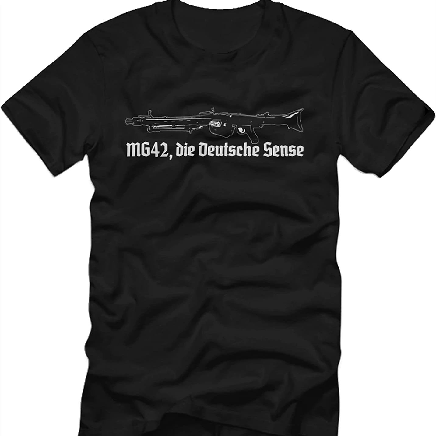 MG 42 German Sense German Machine Gun Calibre Soldier Premium Cotton Short Sleeve O-Neck Mens T Shirt New S-3XL