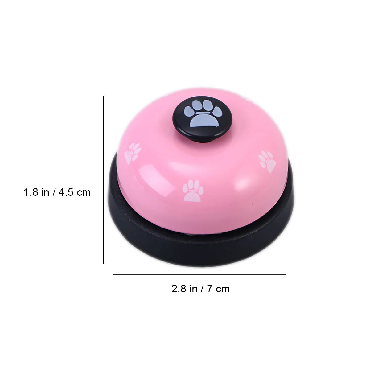 

Pet Training Bell for Dogs Puppies Cats Doorbell Housebreaking Tool Loud Sound Communicate Potty Time Plastic Bells Dog Training
