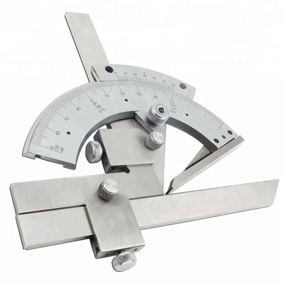 

0-320 Degree Universal Stainless Steel Vernier Bevel Protractor