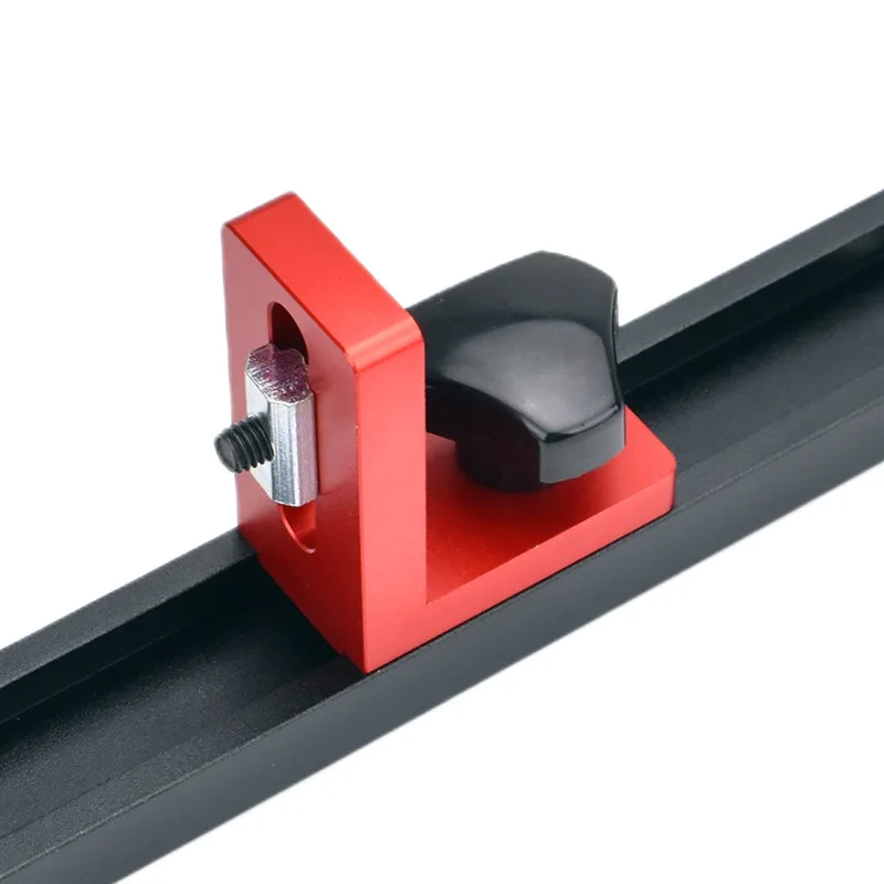 ขายึดเลื่อน T-Track สําหรับเครื่องมืองานไม้โปรไฟล์อลูมิเนียม ไม่รวม T-Tracks