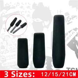 Mic Covers Microphone Windscreen Sponge Foam Cover For Shotgun Mic Long Interview Camera Mic Black 12/15/22cm