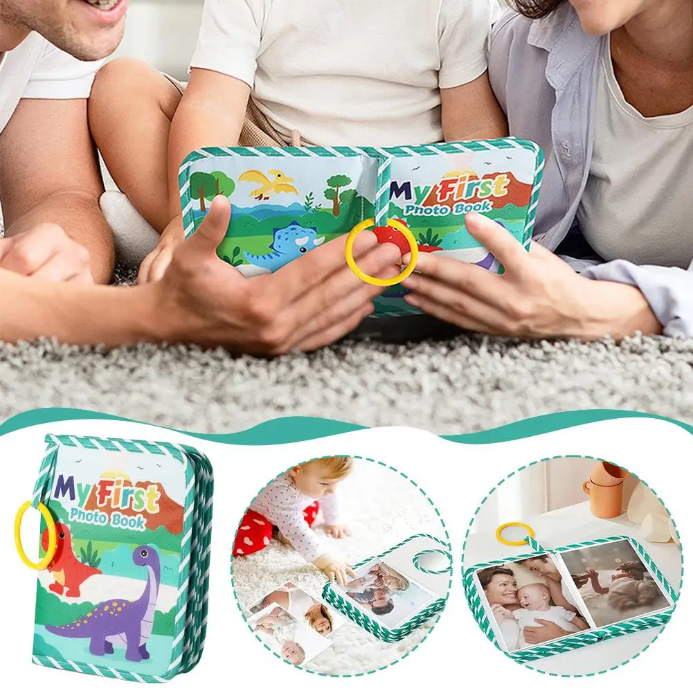 High-end-Speicheralbum Weiches Tuch Cartoon Baby Foto Familie Speicher Album Buch DIY Tuch Fotoalbum Handgemachte Andenken Geschenk