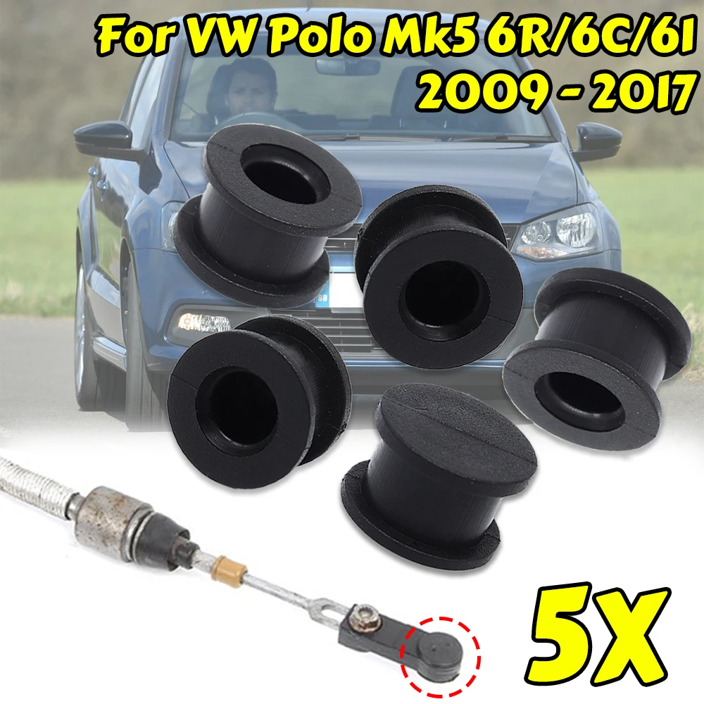 

Gear Lever Collet Rod Linkage Control Automatic Gearbox Shift End Collet Bushing For VW Polo Mk5 6R/6C/61 2009 2010 2011- 2017