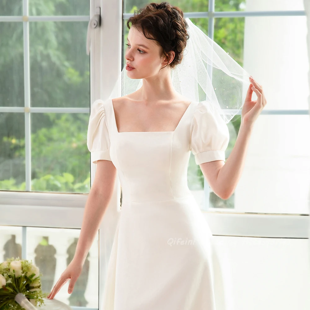 Simple Pearl Beaded Short Wedding Veil with Comb Marriage Shoulder Bridal Veils Accessories image 5