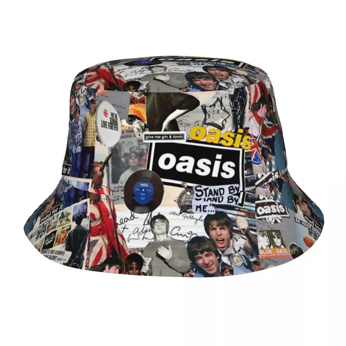 O-Oasis Live 25 Tour Bucket Hats Hot Summer Headwear Accessories