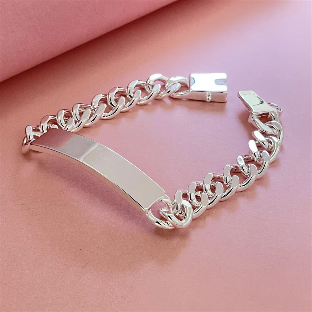 

Premium Gift Medium Shine Side Bracelet Silver & Gold S925 Sterling Silver For Women Elegant gift for all occasions