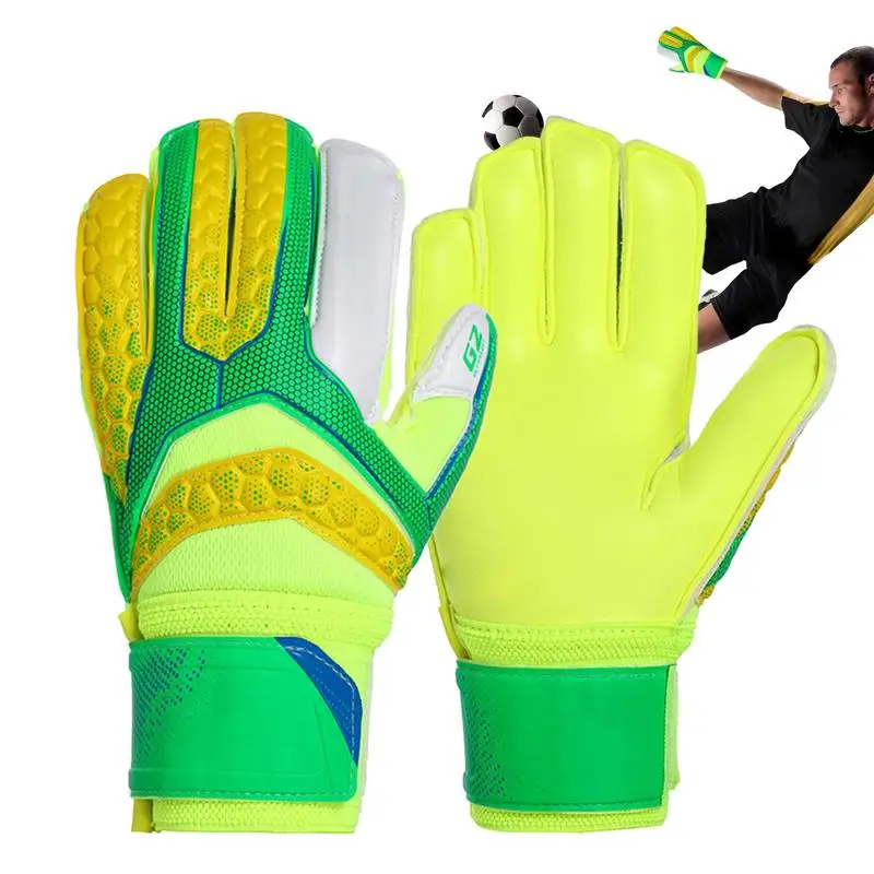 

Soccer Goalie Gloves Football Goalkeeper Gloves Anti-Slip Latex Soccer Gloves Soccer Latex Keeper Gloves Soccer Goalie Gloves