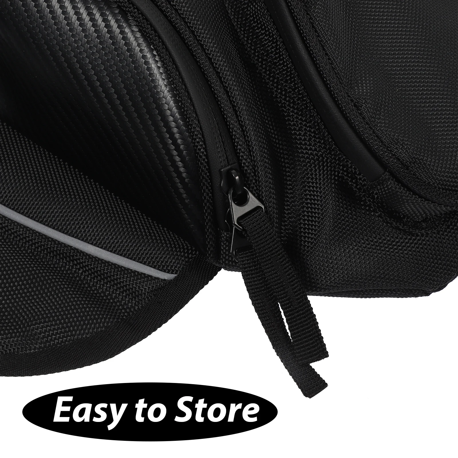 

Waterproof Motorcycle Tank Magnetic Large Capacity Motorbike Accessories Sturdy Cloth Material Weather Resistant Saddle Storage
