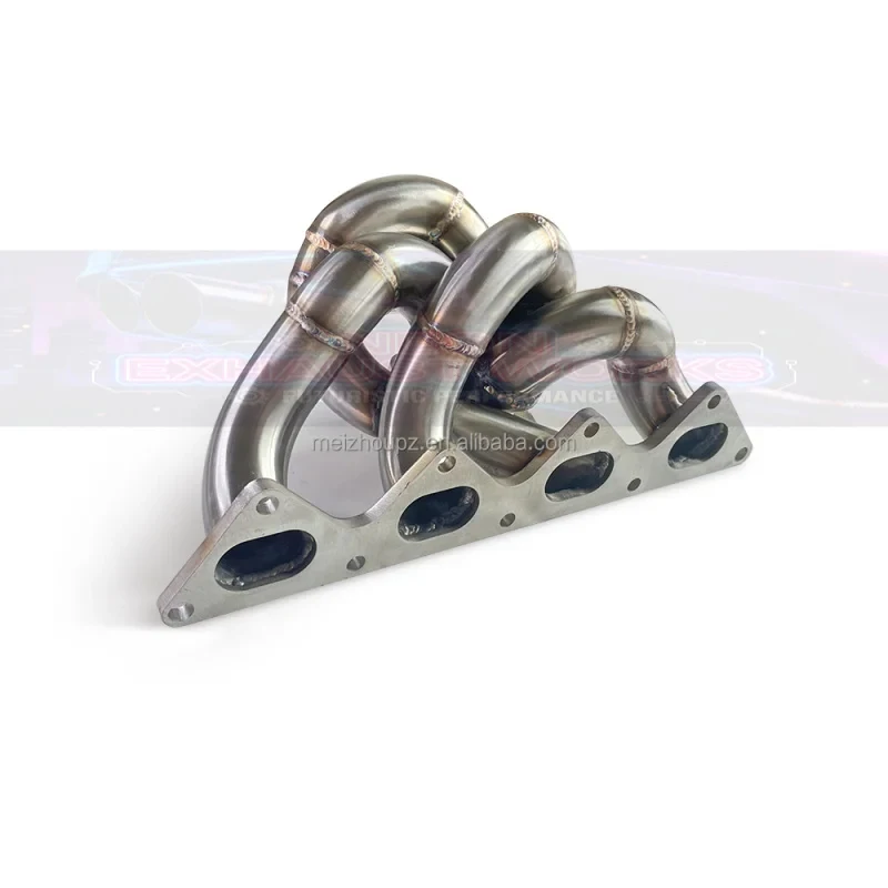 Exhaust Muffler Pipe Lancer IV 2.0T 1996-2003 Stainless Steel Exhaust Manifold Header Downpipe OEM