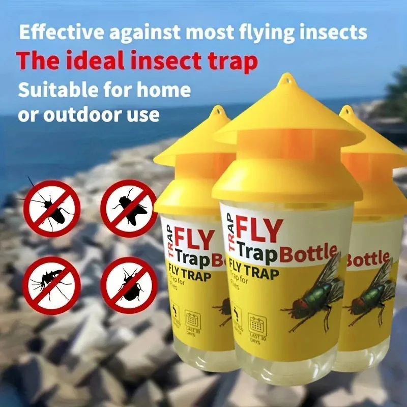 Nowa pułapka na muchy owocowe Plastikowa pułapka na drosophila Anti Fly Fruit Fly Killer Catcher Sad Pułapka na owady Zwalczanie szkodników do sadów