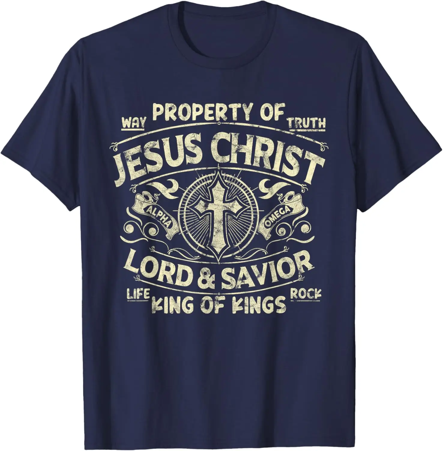 Property of Jesus Christ Lord and Savior King of Kings T-Shirt 100% Cotton O-Neck Short Sleeve Summer Casual Mens T-shirt
