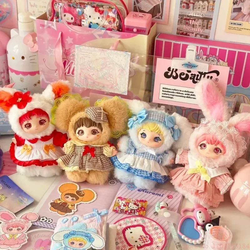 

2025 New Hot Blind Box Toy Genuine Lolita Secret Carden Tea Party Series Kawaii Pvc Collectible Doll Ornaments Girl Toys Gifts