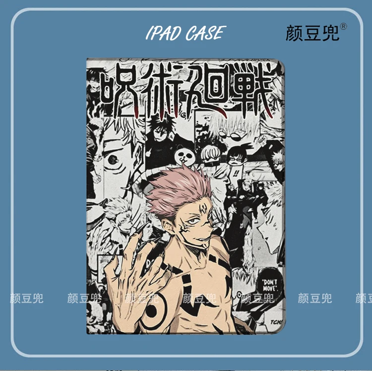 Ryomen Sukuna Anime Jujutsu Kaisen For iPad Air 4 5 10.9 Mini 5 6 Case Luxury Silicone For Pro 12.9 11 For iPad 10th Protective