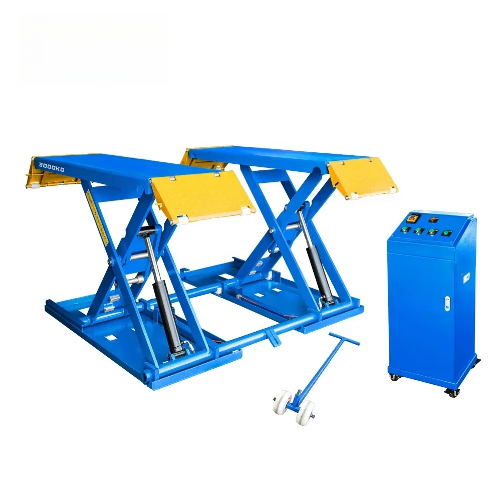 

Car Hoist Workshop Hydraulic Portable Medium Lift Scissor Lift For Sale