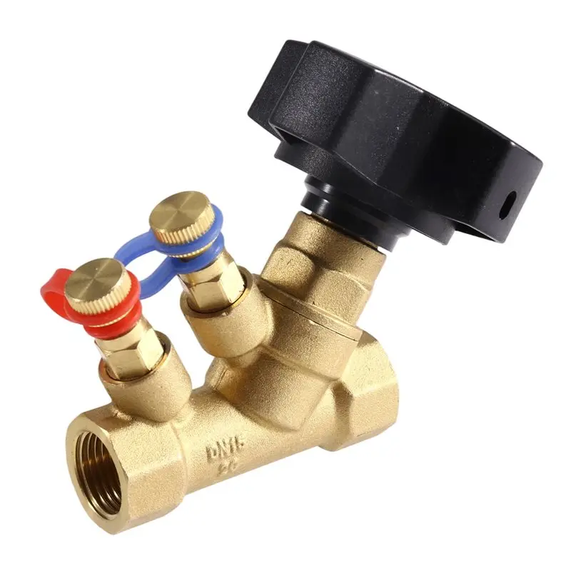 M11K-Brass Control Valve Static Balance Flow Control Valve Female Thread DN15