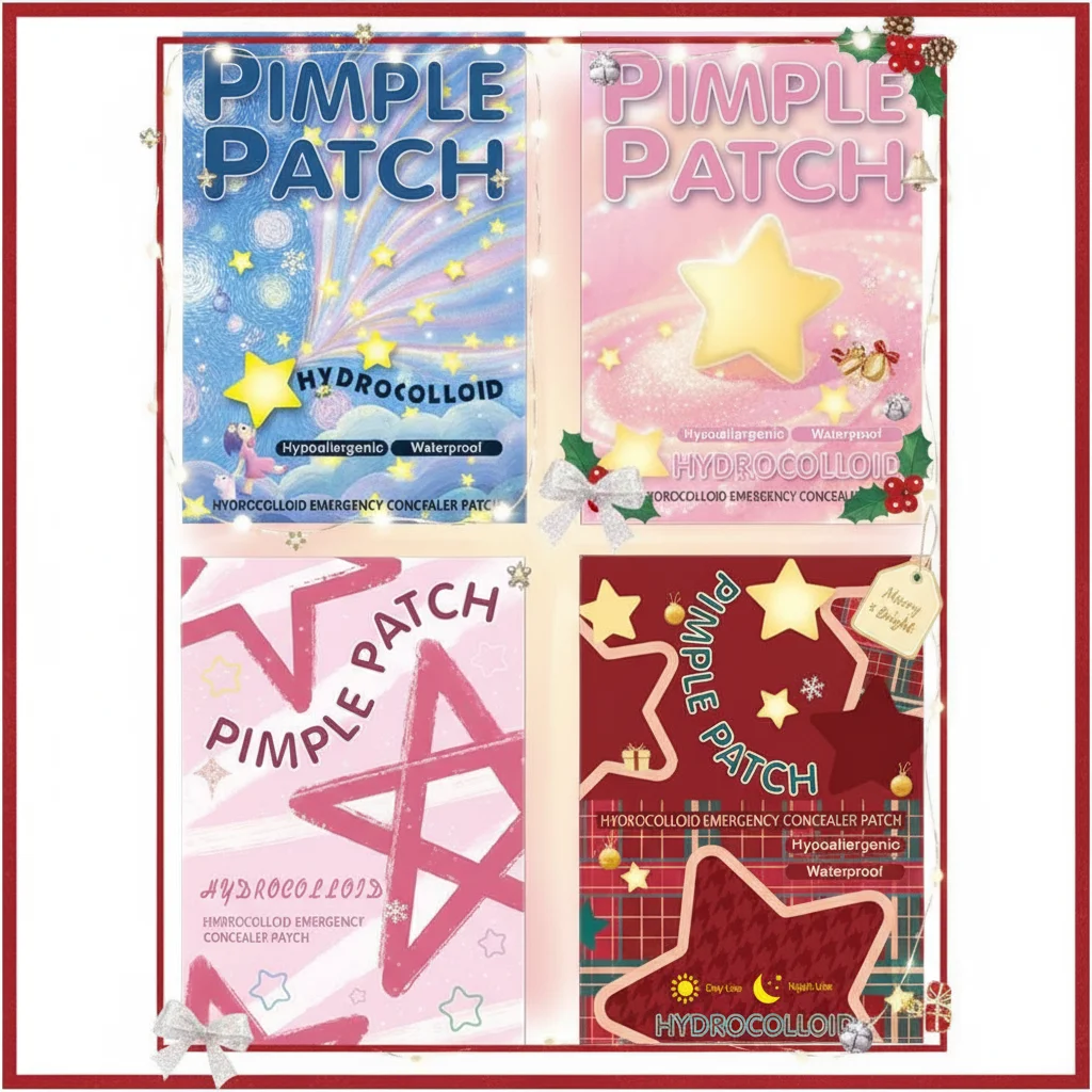 1400 قطعة سعة كبيرة ستار حب الشباب التصحيح غير مرئية المخفي مكافحة حب الشباب بقع الغروانية المائية غطاء البقع علامات ماكياج أداة