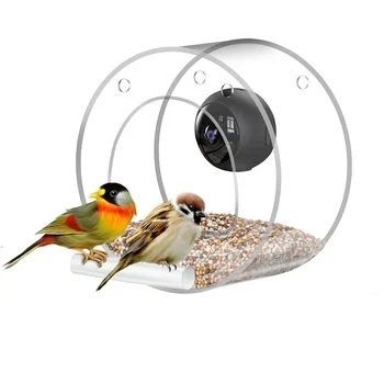 

2023 New Smart Bird Feeder With Camera Wifi Real-time Save Function Visible Humming Bird Feeder Camera