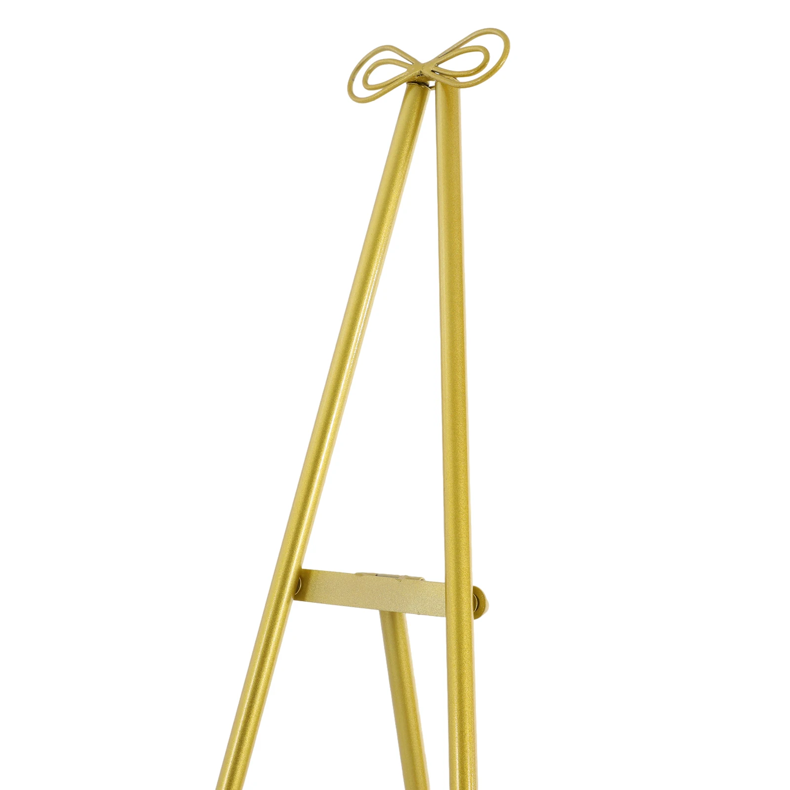 Large Display Easel Stand Floor Standing Easel Display Stand Roadway Wedding Reception Rack Gold 54.5*156.5cm/21.46*61.61in