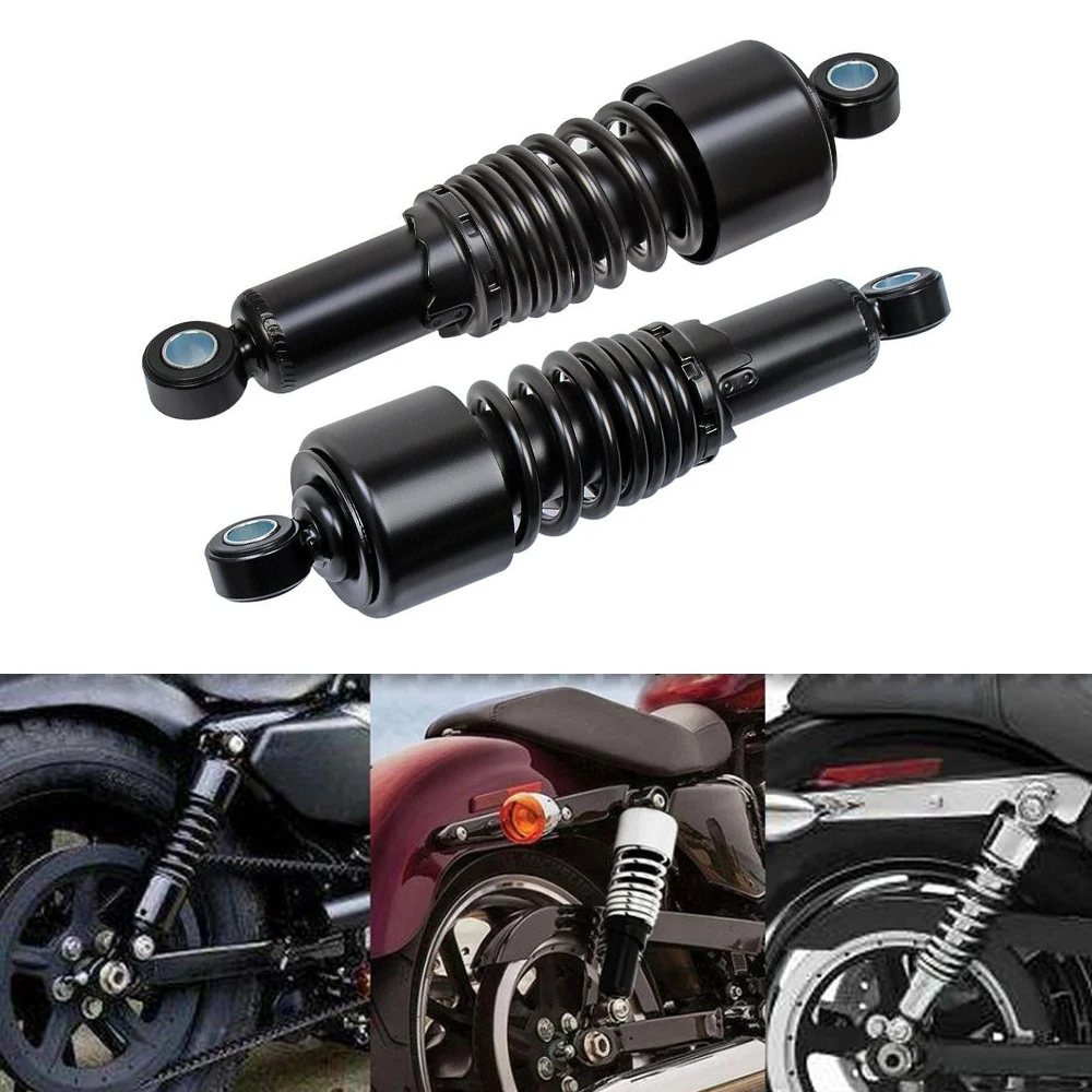 

Motorcycles Universal 267MM 10.5" Rear Shocks Absorber Suspension For Harley Touring Sportster Honda Yamaha Suzuki Kawasaki