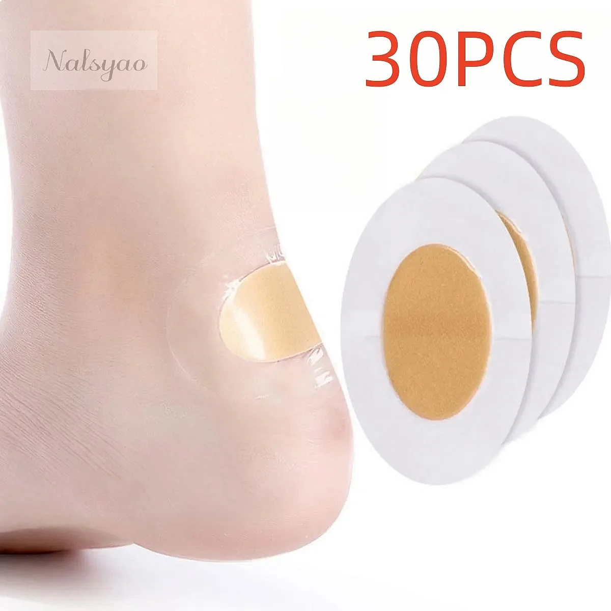 Blister Pads Heel Liners Shoe Stickers Cushioning Plaster for Foot Care 20/30pcs Gel Grip Heel Protectors Adhesive Foot Patches