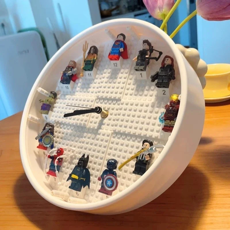 

Childrens DIY Wall Clock Cute Cartoon Quiet Movement For Boys Bedroom Nursery Room Decor Birthday Christmas Gift For Kids