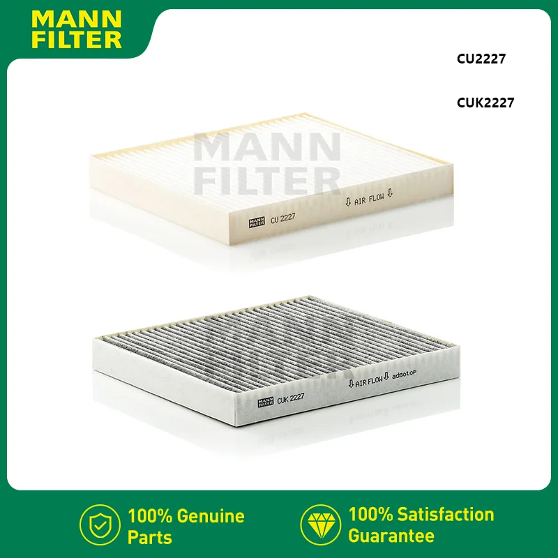 

MANNFILTER CU2227/CUK2227M Cabin Air Filter Fits CHRYSLER Sebring JEEP Compass FIAT DODGE Avenger 71775825 05058693AA 05058381AA