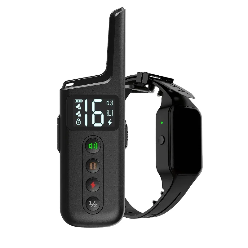 

Surround Shock Column Powerful Electronic Training Collar TPU Pet Collar Intelligent Remote Control Dog Trainer Receiver
