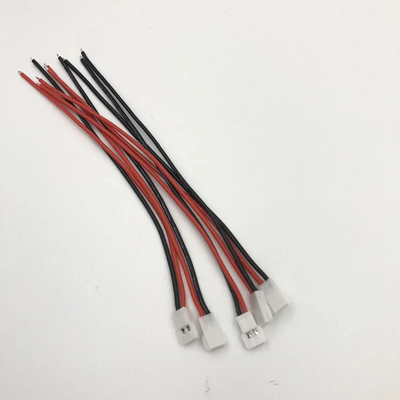 10 pezzi 1S Lipo batteria equilibrio caricatore interruttore cavo di cablaggio XH 2.0mm passo spina maschio femmina per drone da interno Syma X5C Hubsan X4