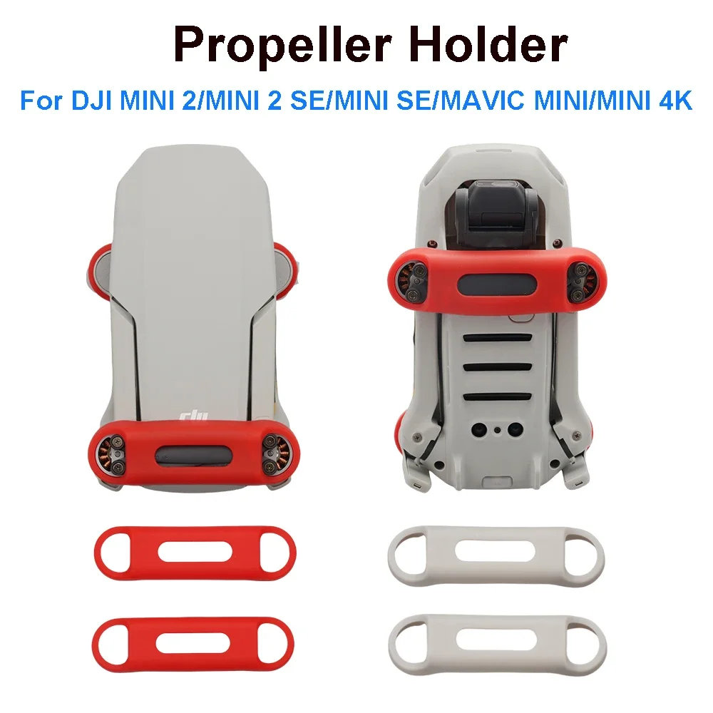Silicone Propeller Holder For DJI Mini 2/SE/Mavic Mini Drone Fixed Stabilizers For DJI Mini 1/2/SE/Mini 4K Drone Accessories