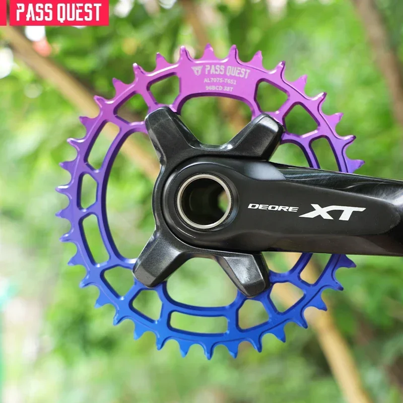 PASS QUEST 96BCD Round for M7000 M8000 M9000 M9020 MTB Bike Narrow Wide Chainring Bicycle Accessories