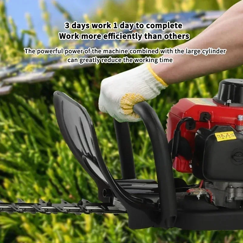 

Двухтактный двухлезвийный легкий кусторез для чайного дерева, ранцевый садовый триммер для толстых веток, электрический инструмент 78CC