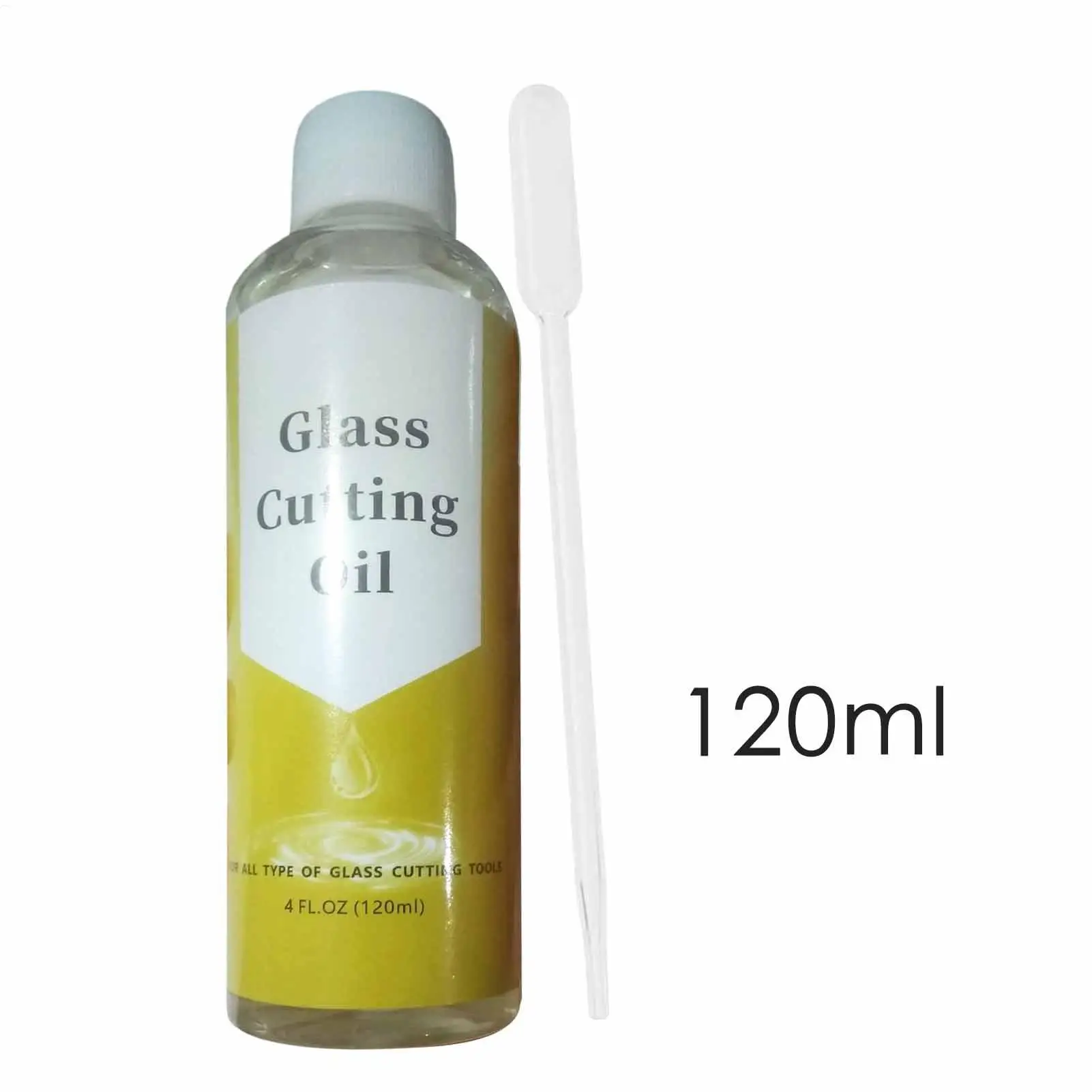 120ml ガラス切断油 ステンドグラスカッター用 ガラスドリルビット用 多目的切断工具液 ガラス・タイル・鏡用