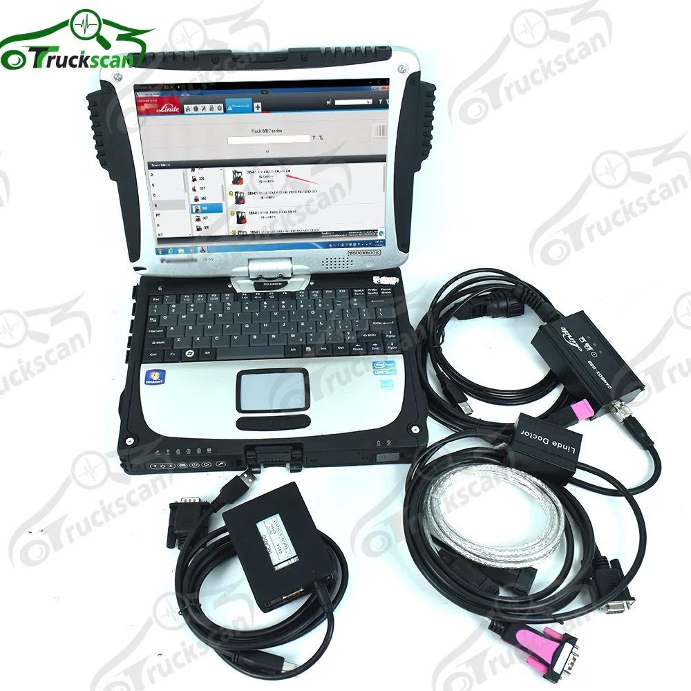 

for Linde canbox doctor Jungheinrich Judit Incado for judit Forklift Full diagnosis Tool and cf19laptop