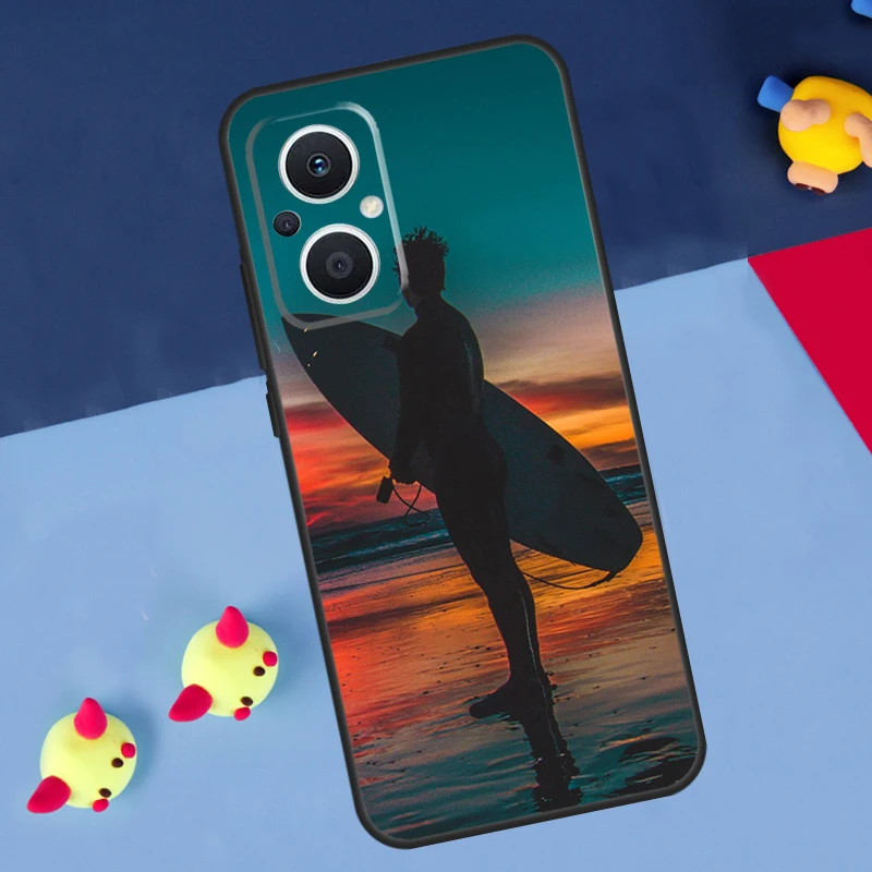 لوح ركوب الأمواج لـ OPPO Reno 14 13 12 11 10 Pro 8T 11F 12F 13F 14F 7 8 Lite OPPO Find X8 X6 X5 X9 Pro Case #5