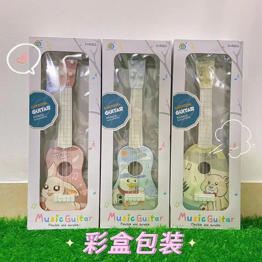 Kids Toy Musical Instrument Baby Toys Ukulele Guitar Montessori Educational Toys Learning Toys for Children Toddler Music Games