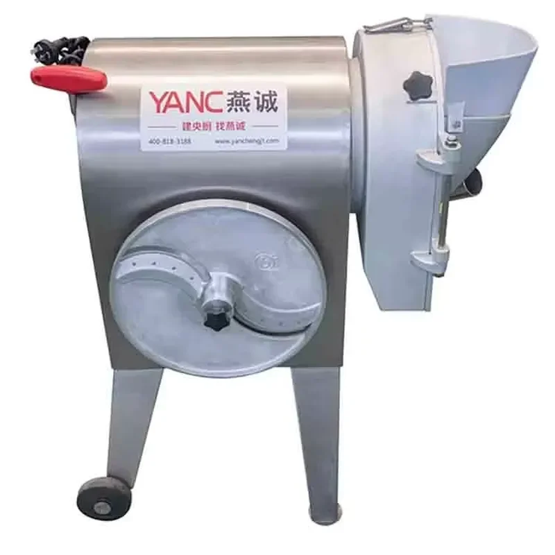 High Efficiency Multifunction Tuber Vegetable Cutting Slicing Dicing Machine for Central Kitchen and Institutional Catering