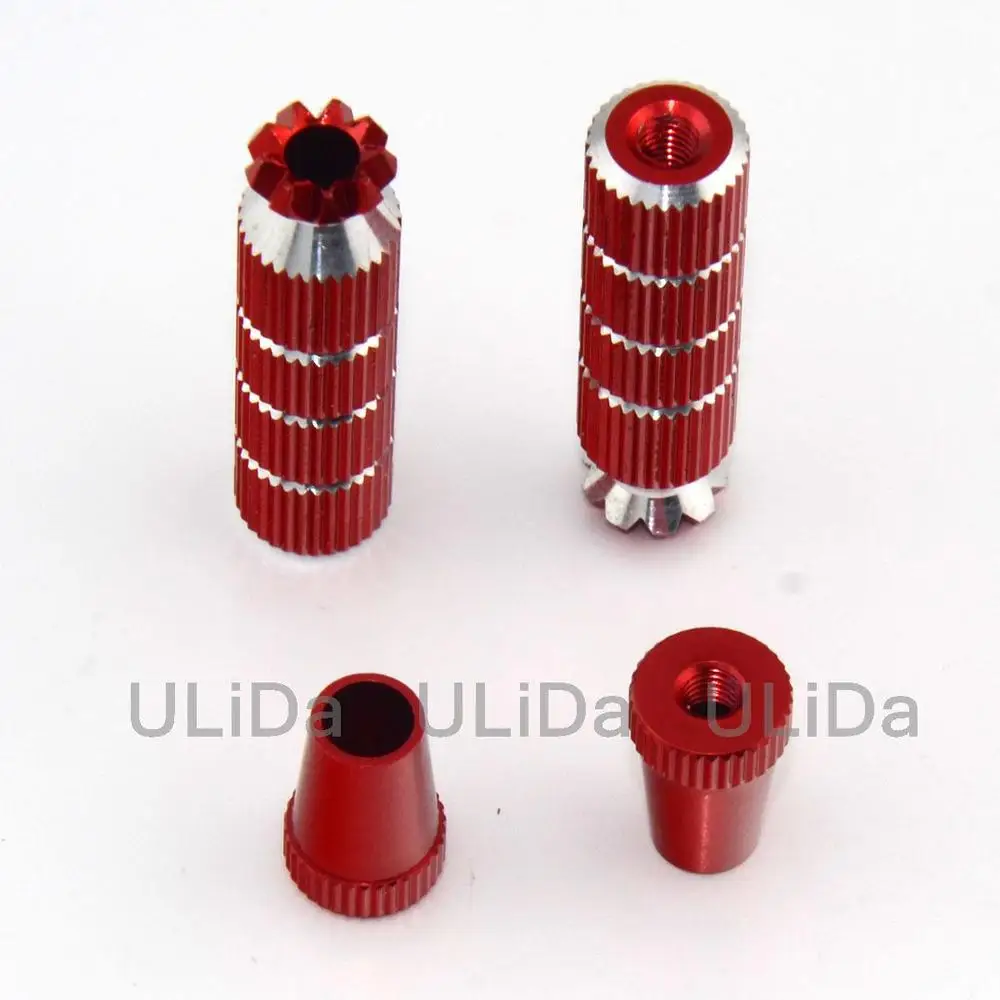 Long M3 Thumb Stick Transmitter CNC Aluminium Alloy 2PCS