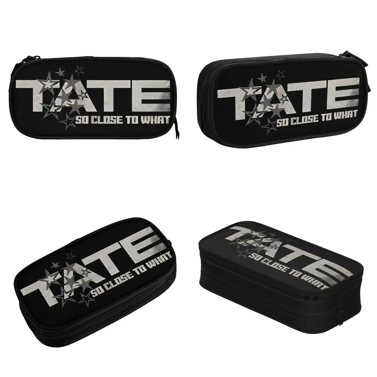 Tate McRae 2025 Tour So Close To What Pencil Cases Pen Holder Bags Kids Big Capacity Students School Cosmetic Pencilcases