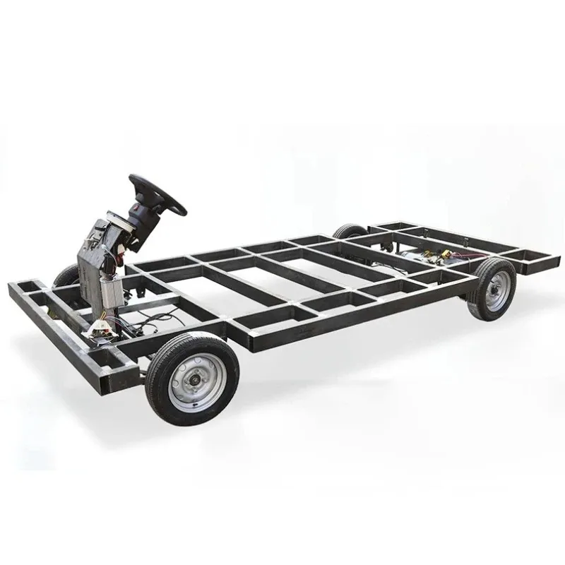 

Dining car chassis assembly cart stall breakfast buns commercial dining car mobile electric chassis electric vehicle accessories