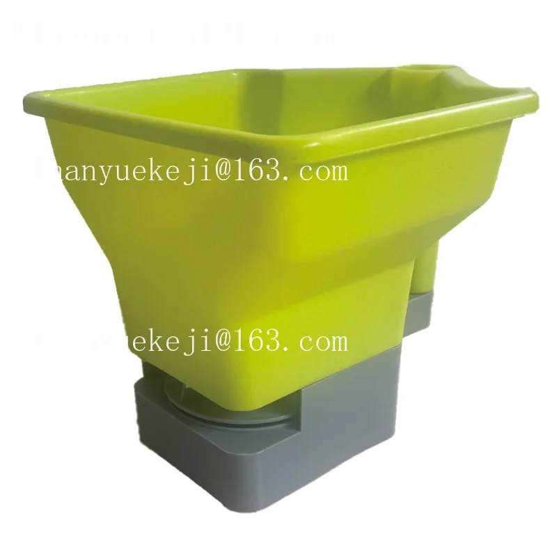 Hand crank 3 liters plastic seeder Salt spreader Fertilizer Sowing tool