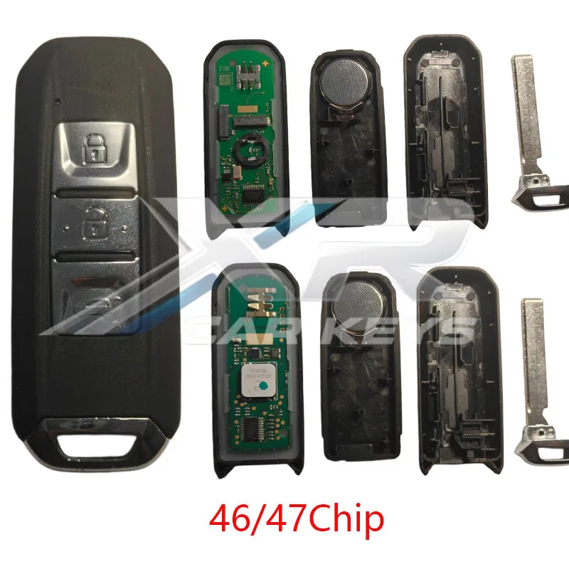 Llave Inteligente Original con Chip 46/47 de 433MHz para Chevrolet Captiva Turbo, Chevy Groove, Blazer, Enjoy, Optra, Hector, Llave Remota sin Llave