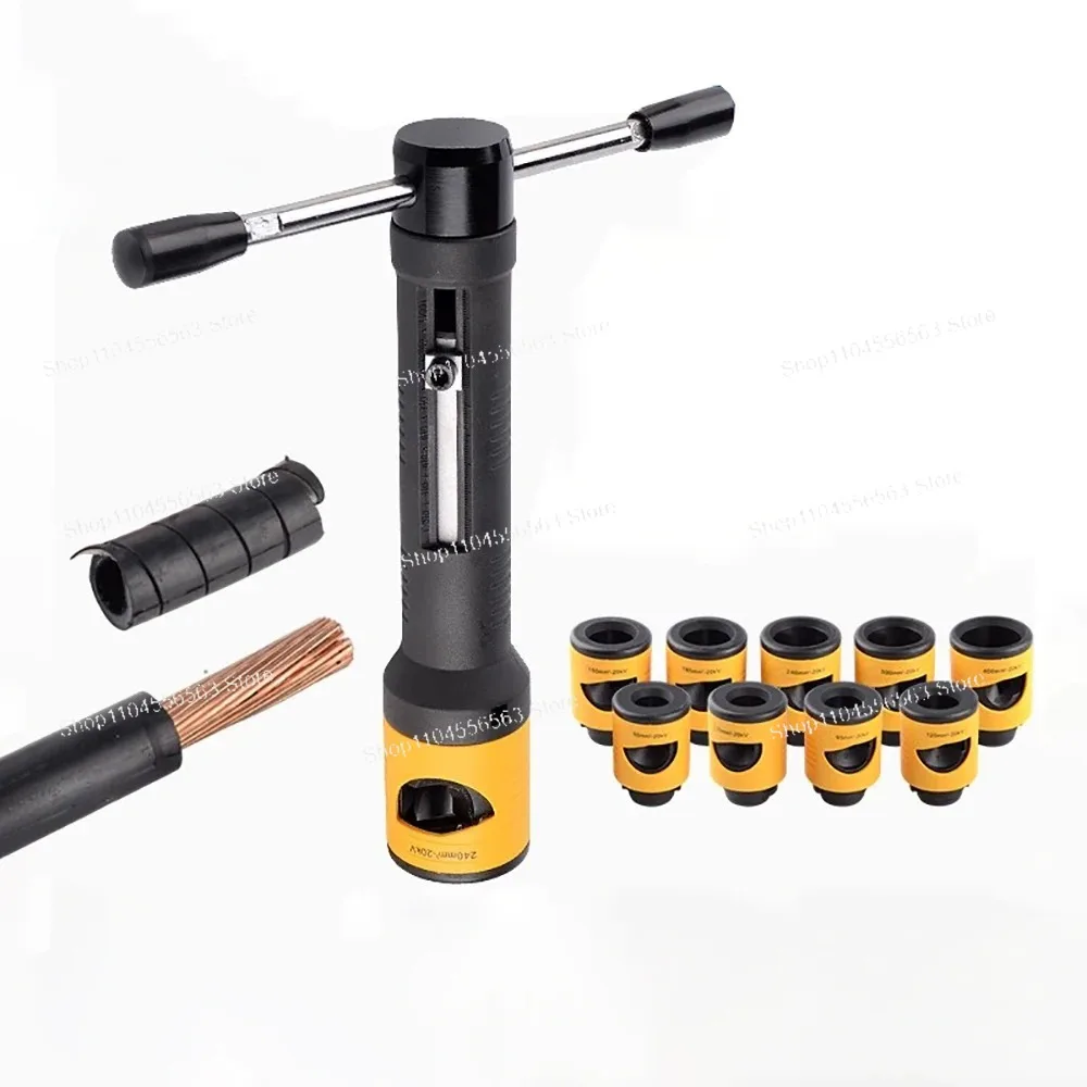 SW-12 High Voltage Cable Stripper 18V Battery Wire Insulation Stripping Machine 6.5kg for Single Core Cable