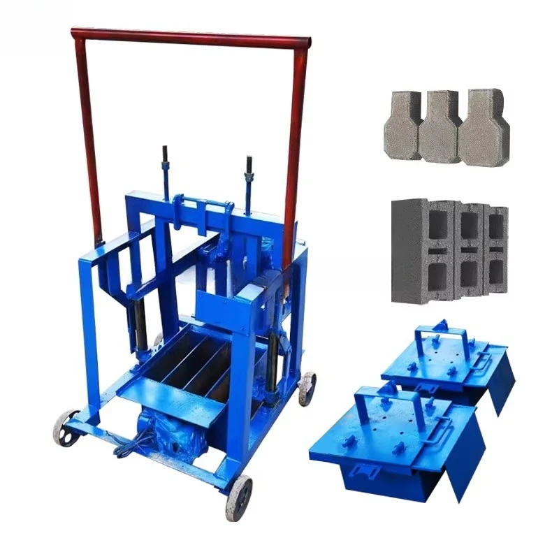 Manual, cement, interlock, brick press, brick, concrete, block, automatic, hollow system